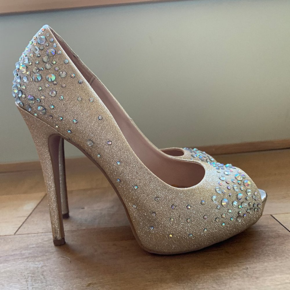 Gold Sweetie's Pumps